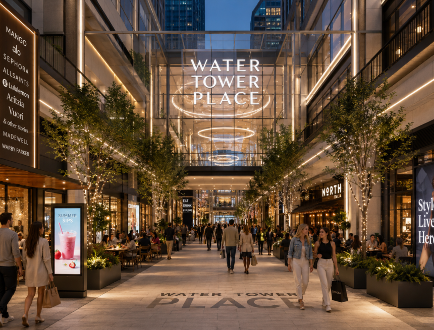 Water Tower Place Is Getting a Glow-Up — And Chicago Shoppers Are Here for It